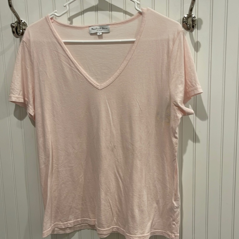 NWOT Michael Stars V‎ Neck in Pink!